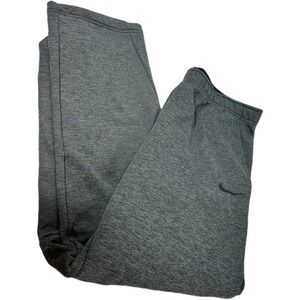 Nike‎ Therma Training Pants Gray Sweatpants Fleece Lined Men's 2XL XXL CZ4349